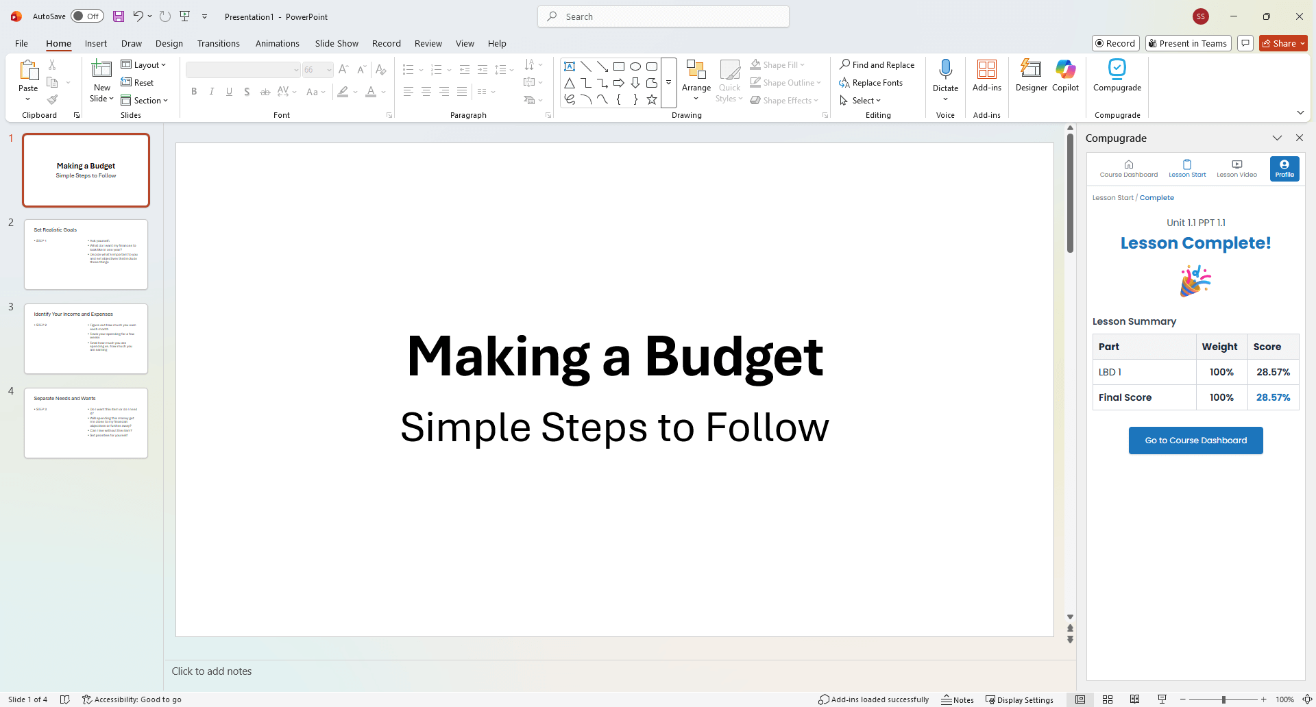 Compugrade by B.E. Publishing - Microsoft PowerPoint