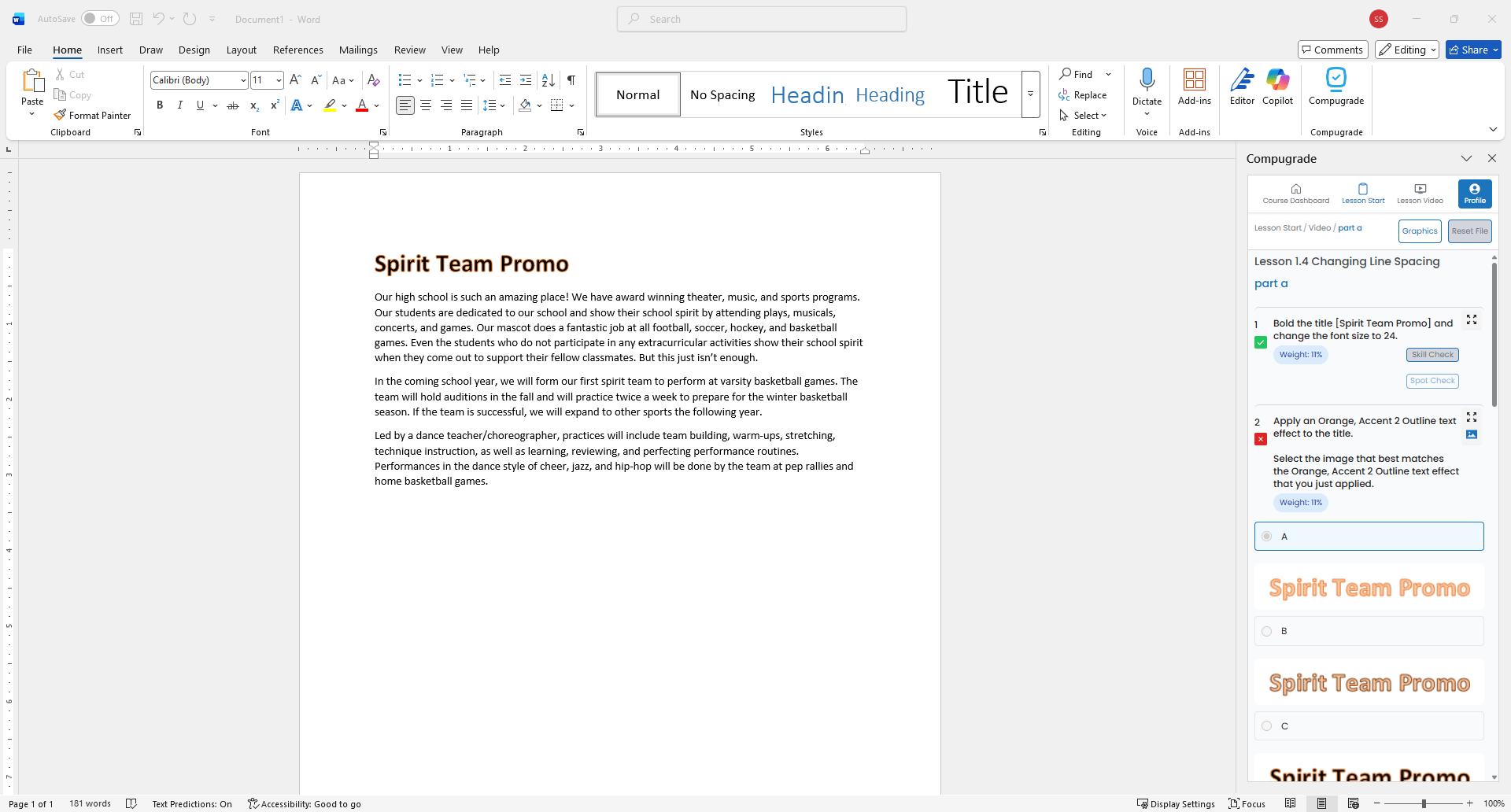 Compugrade by B.E. Publishing - Microsoft Word